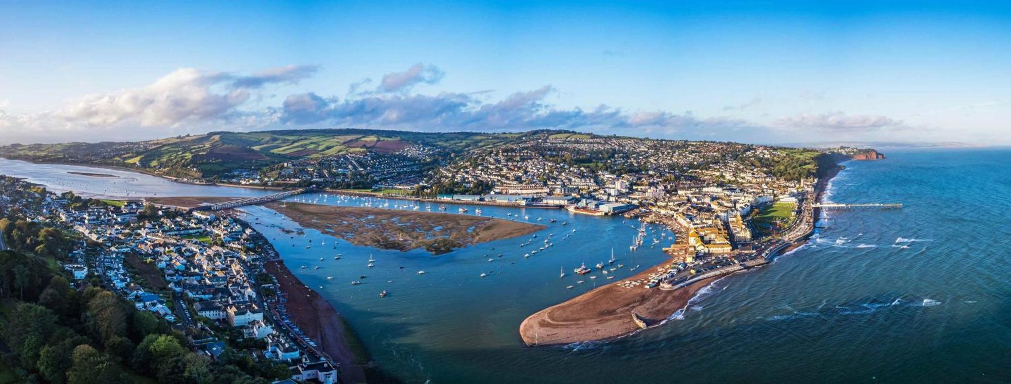 Tide House Seaside Holiday Cottage Shaldon Bagian luar foto